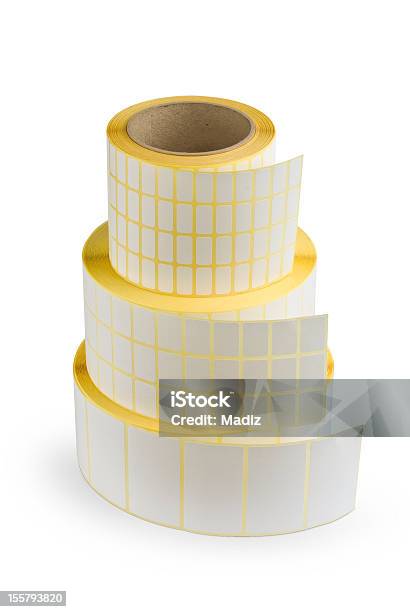 Sticky Labels Stock Photo - Download Image Now - Cut Out, Label, No People
