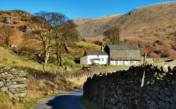 istock Remote Farm Buidlings, English Lake District 155796342