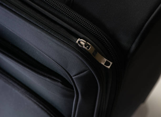 istock Close-up of suitcase zipper 1558022481