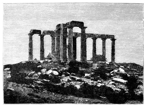 istock Temple of Athena on the Sounion promontory 1558059025