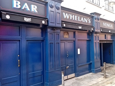 13th July, 2013, Dublin, Ireland. Iconic Live entertainment venue and pub, Whelan's in Wexford St, Portobello, Dublin.