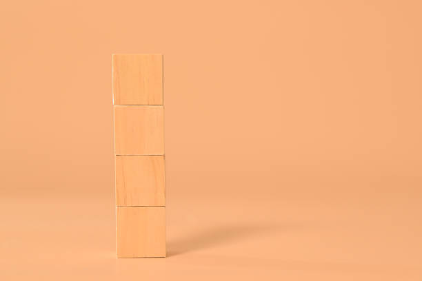 istock Wooden cubes blocks on background for text, Copy space, Wooden blocks with copy space for text or symbols, Background with copy space 1558090116