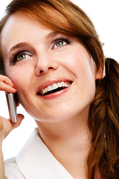 istock Young woman talking by phone 155817378