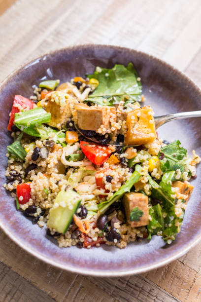 istock Quinoa, Bean and Vegetable Healthy Salad 1558175843