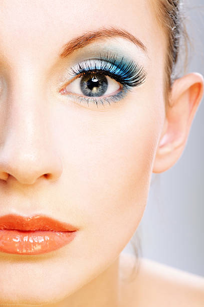 istock Half of face young woman 155820851