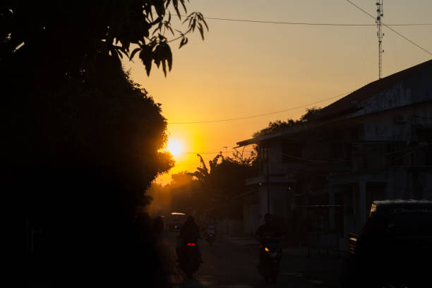 istock Silhouette on the wide road 1558262757