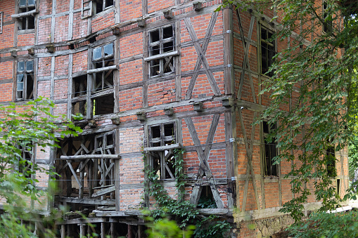 Old Water Mill in North-Western Poland.