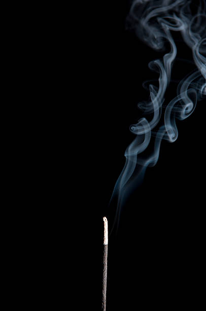 istock Incense with Smoke Swirling 155835167