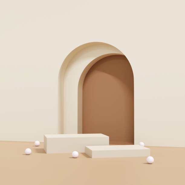 istock Creative Podium Mockups for Stunning Product Displays  3D Illustration at its Best 1558362826