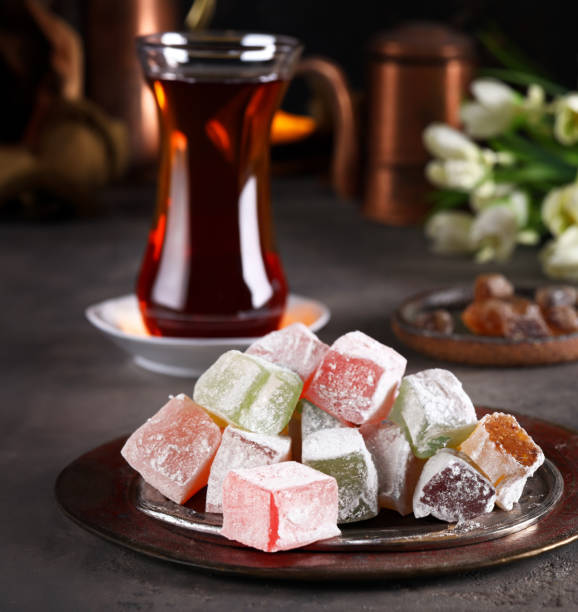 istock traditional Turkish delight oriental sweets 1558377493