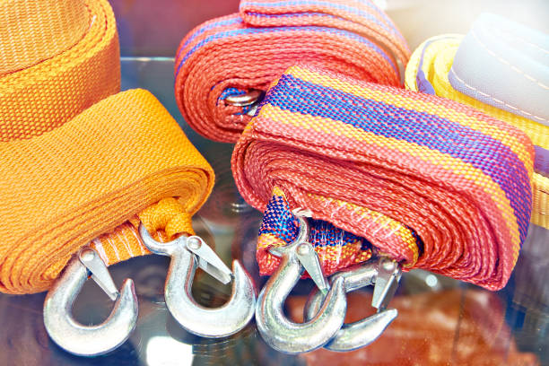 istock Fabric cables for vehicle recovery 1558404280