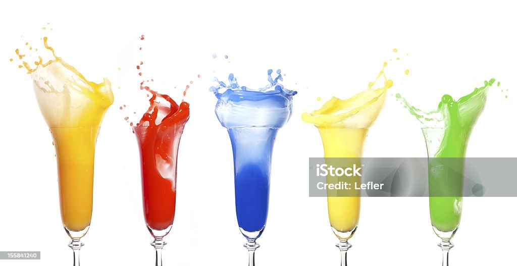Спектра splash - Стоковые фото Брызги роялти-фри