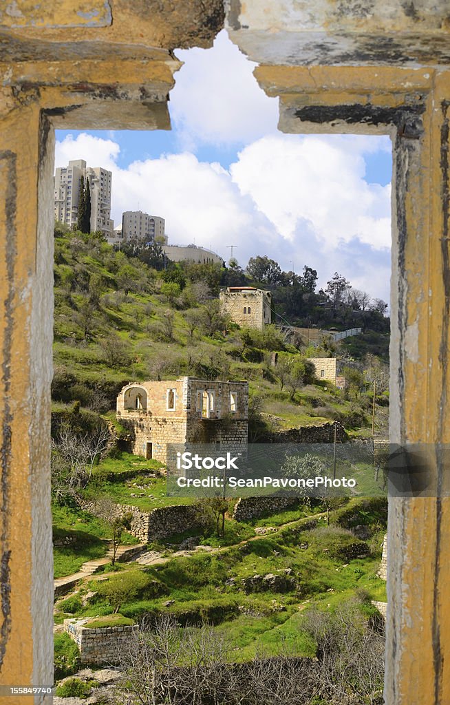 Брошенных арабской деревни - Стоковые фото Израиль роялти-фри