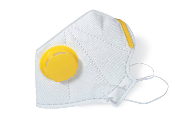 istock Disposable protective face medical respirator 1558505664