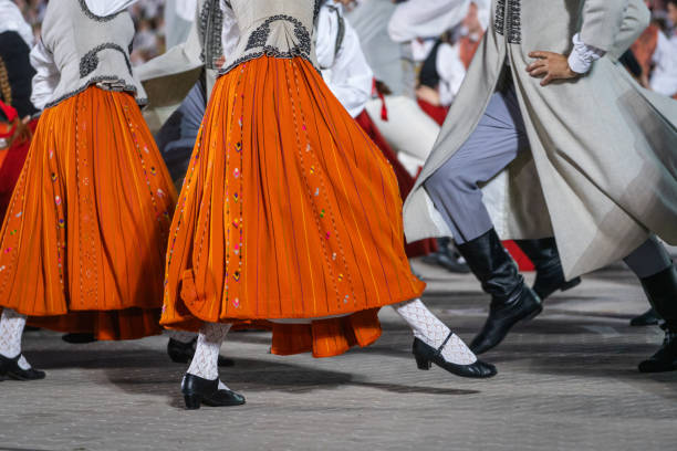 istock Feet of folk dancers 1558521673