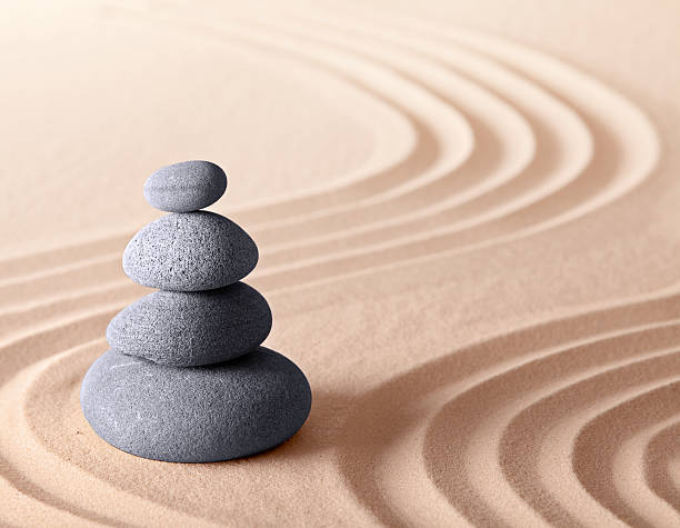 istock Japanese zen meditation garden 155853863