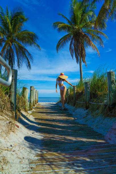 istock Mature woman enjoying Key West 1558555334