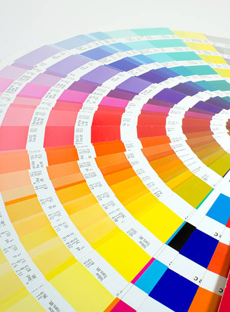 istock Guide wheel of the color system 155856337