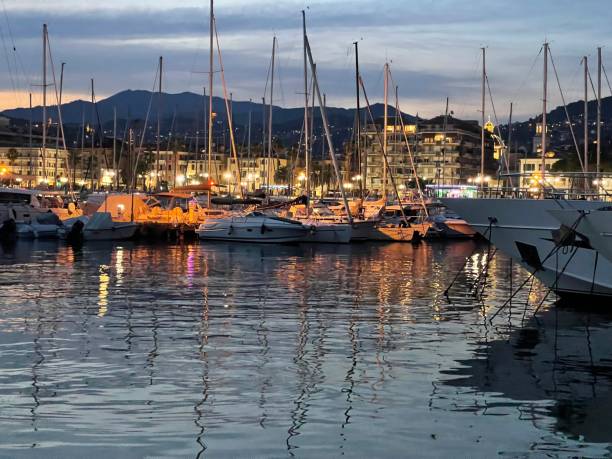 istock boats moored in the port 1558576316