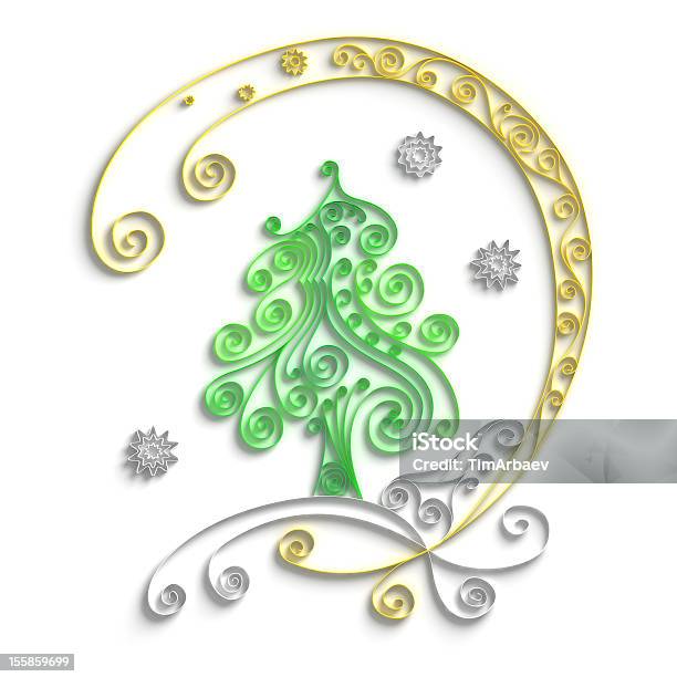 Christmas Tree Stock Photo - Download Image Now - Pattern, Abstract, Art