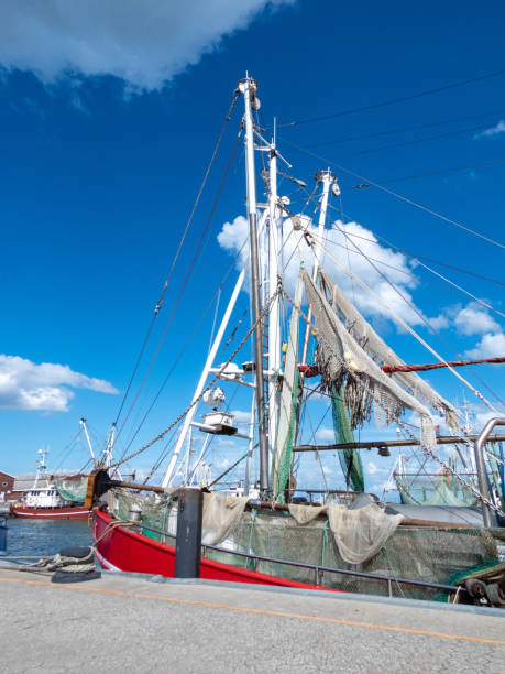 Fishing Boat in Dornumersiel, Lower Saxony, Germany
