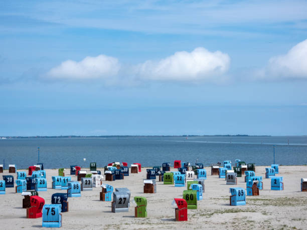 istock Beach in Neuharlingersiel, Lower Saxony, Germany 1558703243