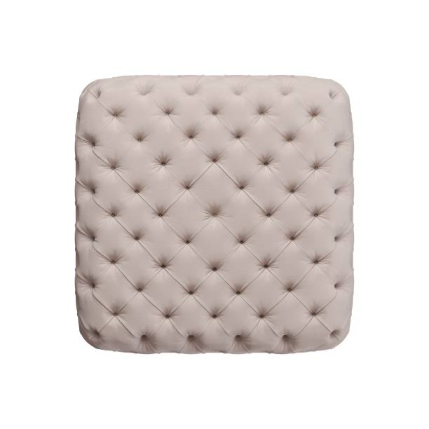 istock Closeup of a soft pouf isolated in the white background 1558737094