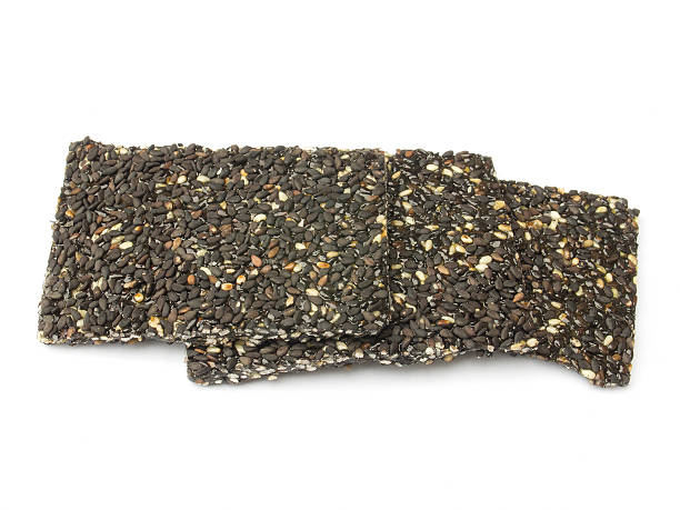 istock Honey bars with black sesame seeds 155874181