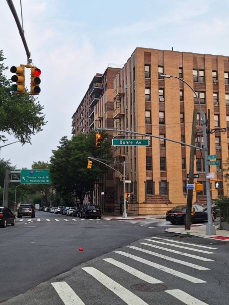 istock Intersection of Bruckner Boulevard and Burhe Avenue 1558814325