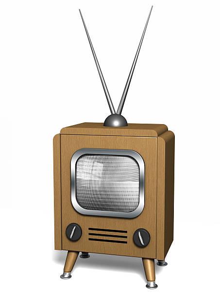 istock Classic Wooden TV. 155885228