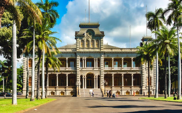 istock Ilolani Palace in Honolulu 1558912237