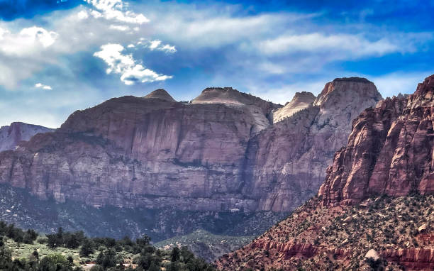 istock gorgeous mountain in Zion 1558921183