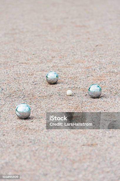 Tres Boule Pelotas Foto de stock y más banco de imágenes de Acero - Acero, Actividad, Aire libre