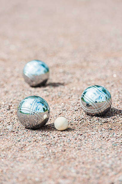 Três bolas boule - foto de acervo