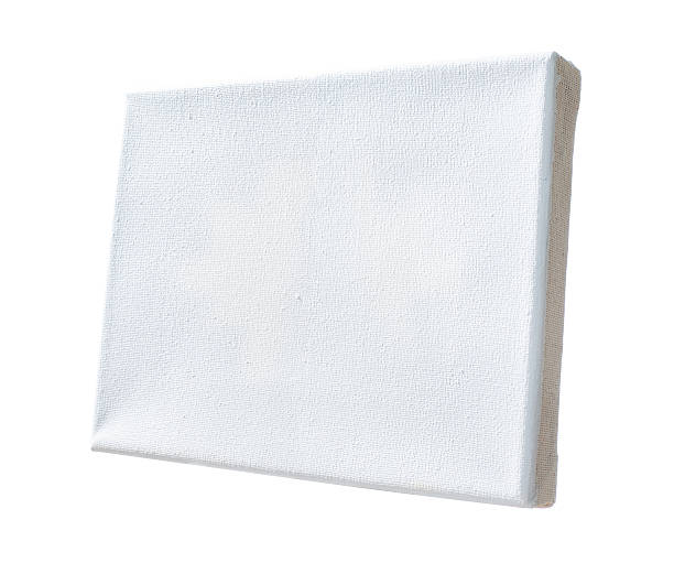 istock real canvas coated by white primer stretched on wooden frame 155897991