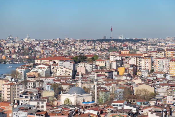 istock Beyoglu and Eyup Districts and Kasimpasa Grand Mosque 1558997040