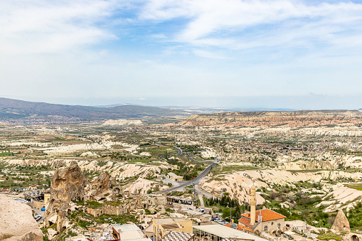 looking to the north east from Uchisar Castle.