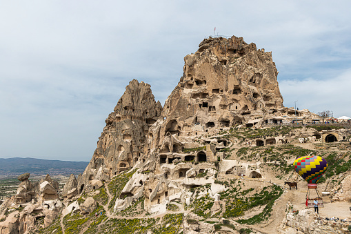 Uchisar Castle is crisscrossed by numerous underground passageways and rooms.