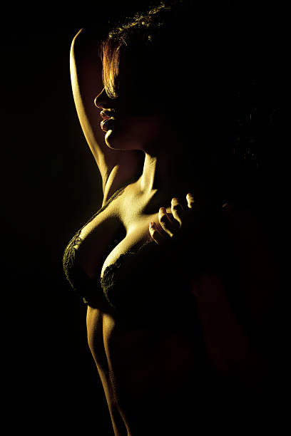 donna - sensuality sex symbol breast women foto e immagini stock