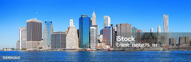 New York City Panorama Stockfoto und mehr Bilder von Architektur - Architektur, Außenaufnahme von Gebäuden, Blau