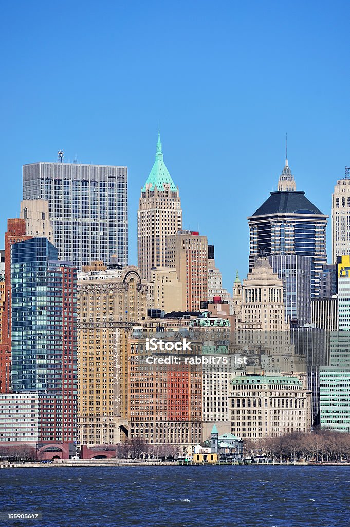 Arranha-céus de Manhattan New York City - Royalty-free Ao Ar Livre Foto de stock