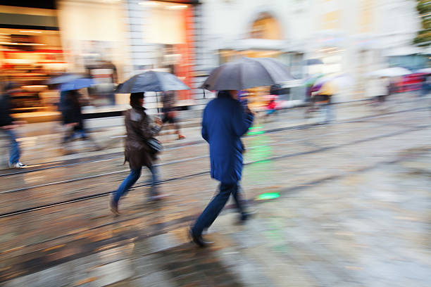 istock shopping in the rainy city 155907731