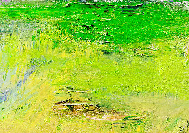 istock Abstract painted green art backgrounds. 155908086