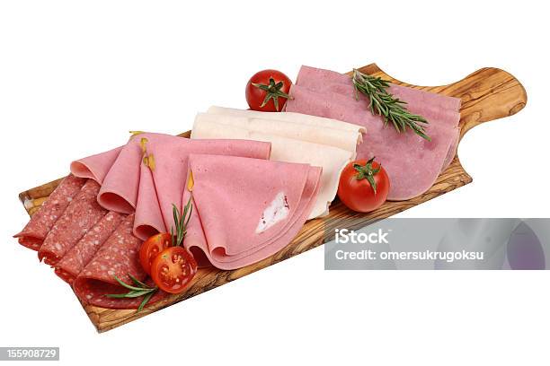 Deli Carnes - Fotografias de stock e mais imagens de Carnes frias - Carnes frias, Charcutaria, Alecrim