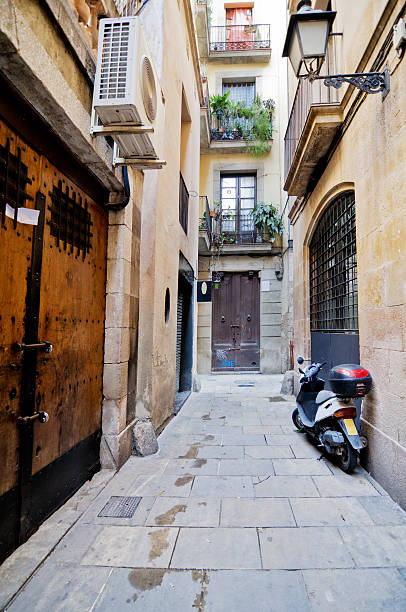 istock Alley in Barcelona Gothic quarter 155908730
