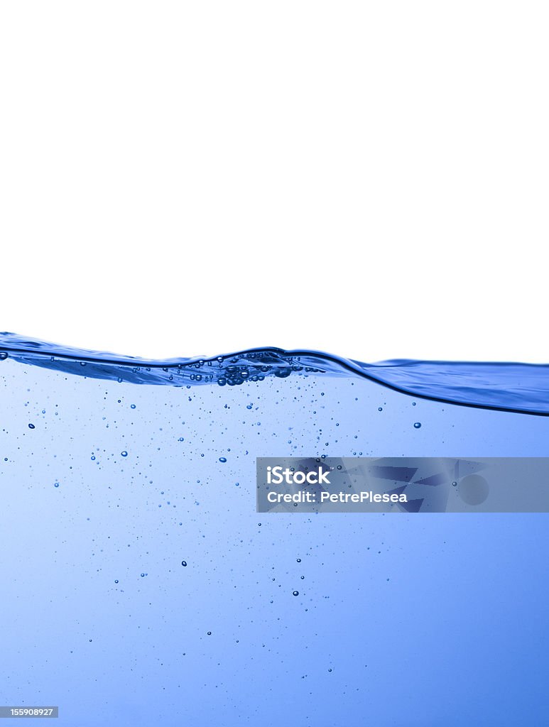 Прозрачный голубой водой поверхности, волны и волны - Стоковые фото Абстрактный роялти-фри