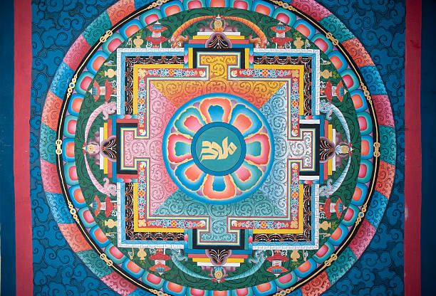 istock Religious Mural at Changangkha Temple, Bhutan 155909131