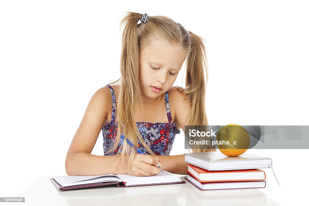 Linda chica no tiene deberes - Foto de stock de Adolescente libre de derechos
