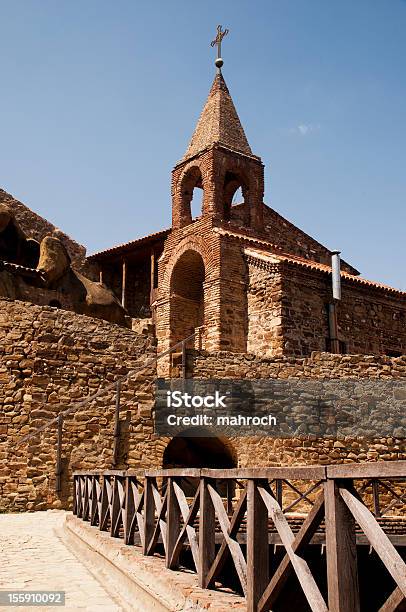 El Chappel De David Gareja Monasterio Georgia Foto de stock y más banco de imágenes de Aire libre - Aire libre, Aislado, Arquitectura