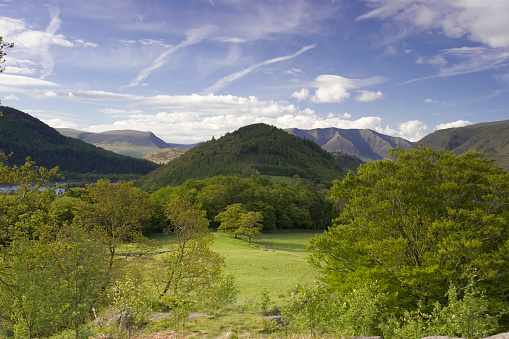 Great How, Thirlmere, Blencathra and Skiddaw, Lake District, Cumbria, UK